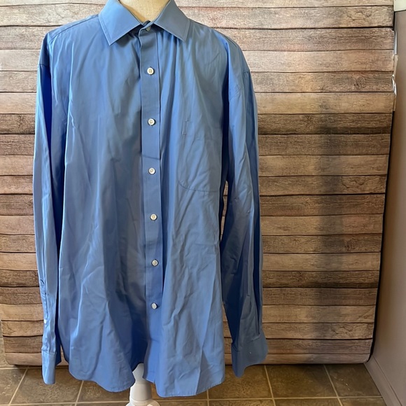 croft & barrow Other - Croft & Barrow Men’s Long Sleeve Easy Care Classic Fit Dress Shirt Size 18”